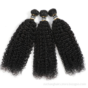 Raw indian Brazilian Human Hair weft Kinky Curly Virgin 100% remy hair extension From Young Girl cheap human Hair Bundles Vendor